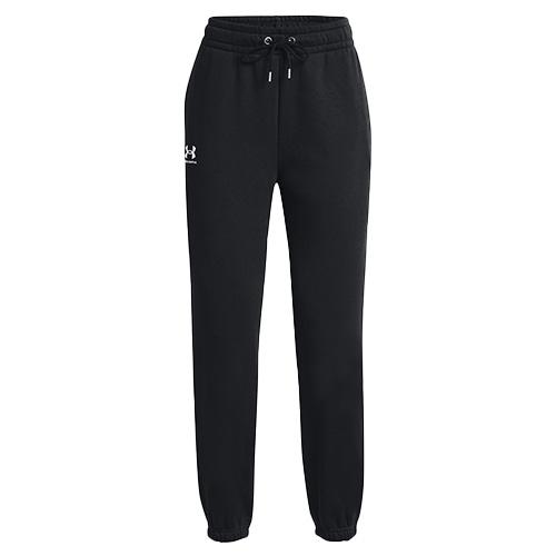 Dámské tepláky Under Armour Essential Fleece Joggers - Barva: Černá, Velikost: L