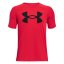 Chłopięca koszulka Under Armour UA Tech Big Logo SS - Kolor: Szary, Rozmiar: 149-160