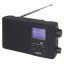 AKAI APR-2418 rádió, fekete