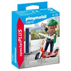 Hipster s elektrokoloběžkou Playmobil 70873