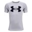 Chłopięca koszulka Under Armour UA Tech Big Logo SS - Kolor: Szary, Rozmiar: 149-160