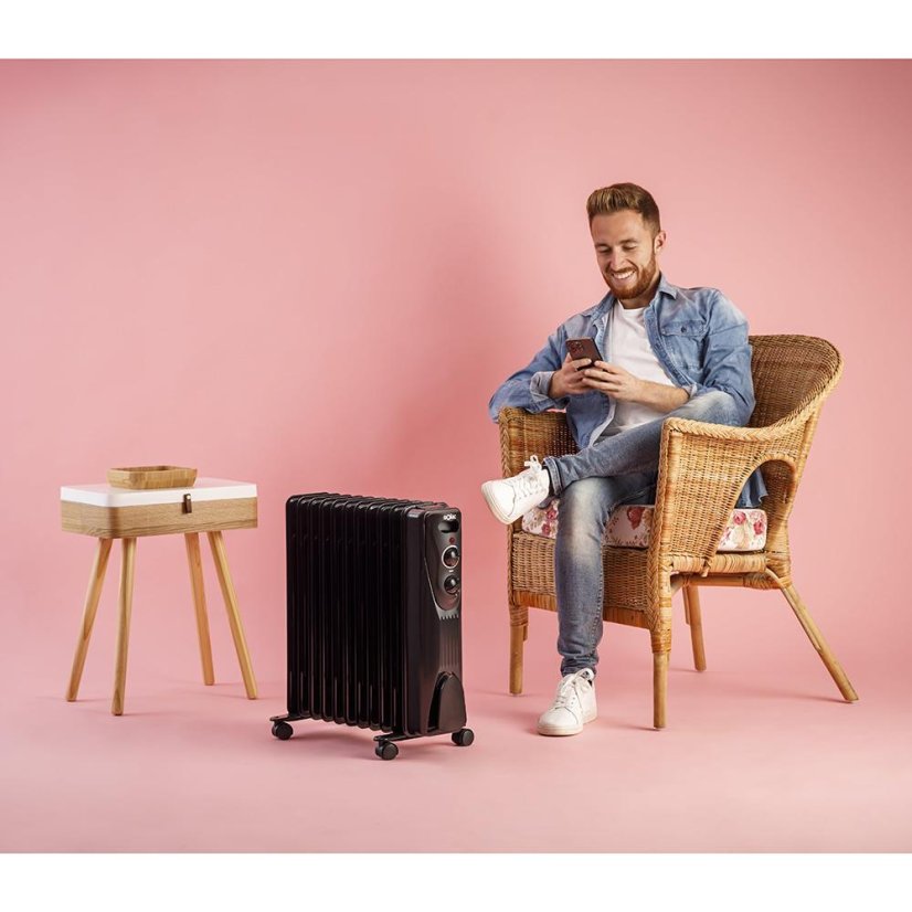 Solac RA8010 fekete olajradiátor