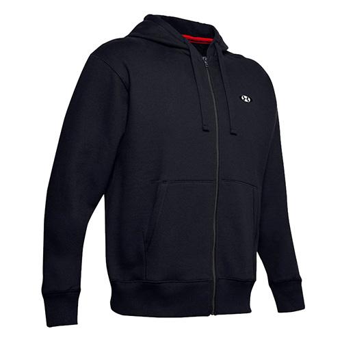 Men's Under Armour Performance Originators Fleece Fz Sweatshirt - Color: Gray, Size: S