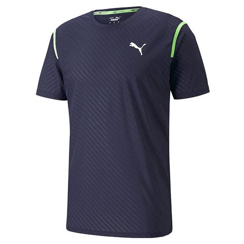 Men's Puma Train Breeze Tee - Color: Blue, Size: S