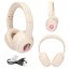 Top Model Wireless Headphones, Cream