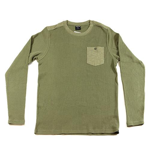 Hurley Felton Thermal férfi póló - Szín: Fekete, Méret: M