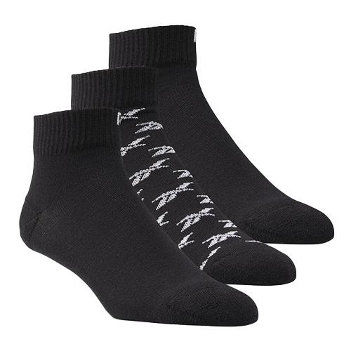 Reebok CL FO Ankle Men's Socks - Color: Black, Size: S