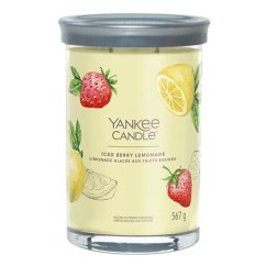 Yankee candle Signature Tumbler Large Candle, Iced Berry Lemonade