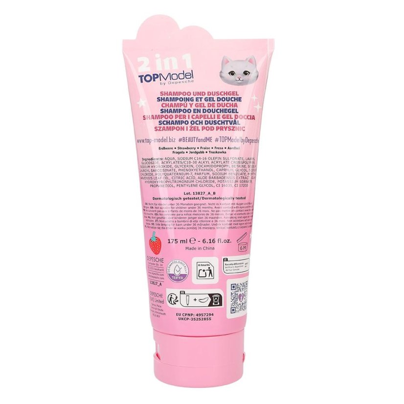 Šampon a sprchový gel Top Model Beauty&Me