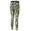 Damskie legginsy Puma Modern Sport Branded Tights - Kolor: Zielony, Rozmiar: M