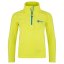Kinder-Fleece-Sweatshirt Kilpi Almeri - Farbe: Neongrün, Größe: 122
