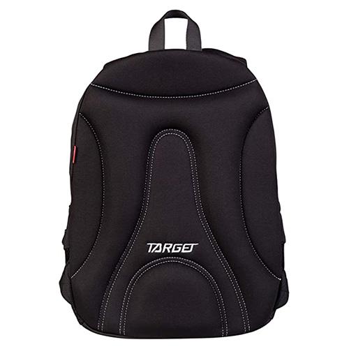 Target 3 Zip Duel Black Dots Student Backpack 26641