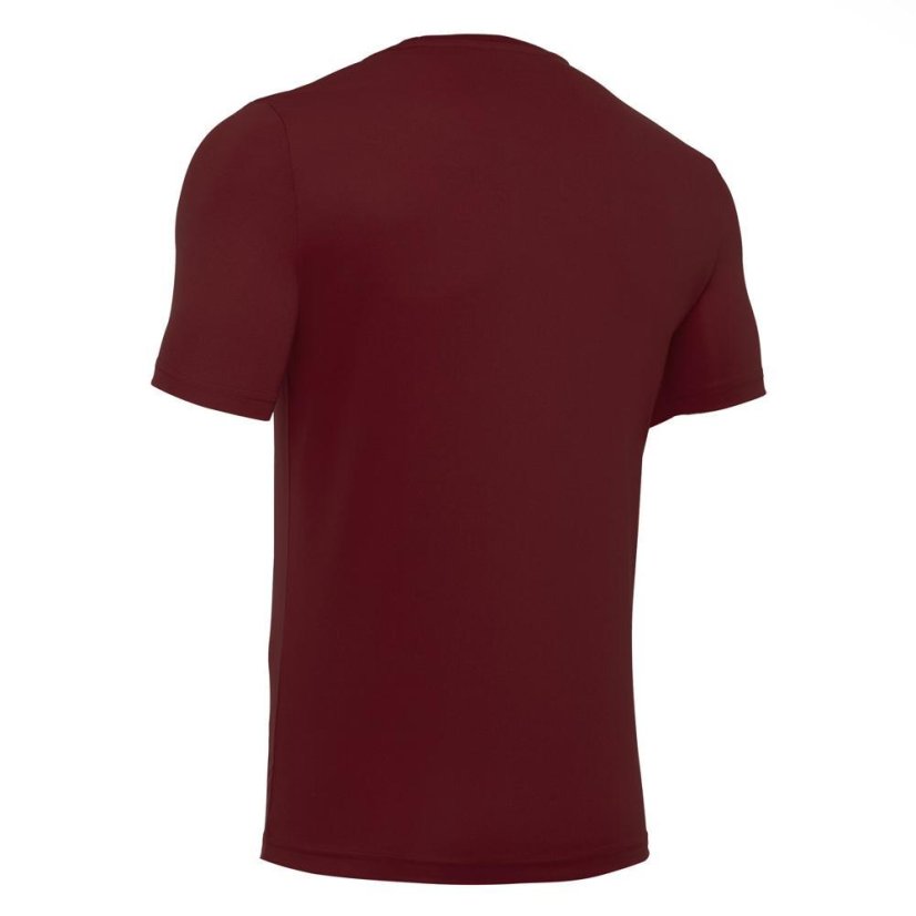 Macron Rigel Hero SS Jersey - Color: Wine red, Size: L