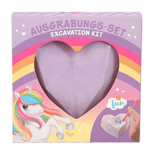 Archäologisches Set Ylvi violettes Herz