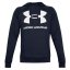 Pánska mikina Under Armour Rival Fleece Big Logo HD - Farba: Čierna, Veľkosť: L