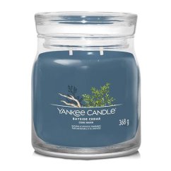 Yankee candle Signature Kerze mittelgroß, Bayside Cedar
