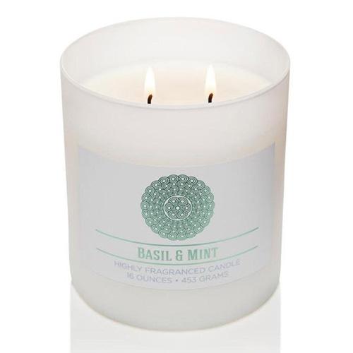 Świeca Colonial Candle Wellness, Basil & Mint