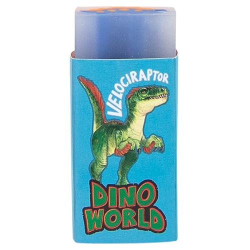 Dino World Velocirapror eraser