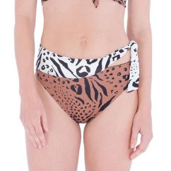 Damskie kostiumy kąpielowe Hurley Animix Moderate High Waist