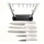 Knife block + 5 Lion Sabatier International knives 669582 FUJI silver