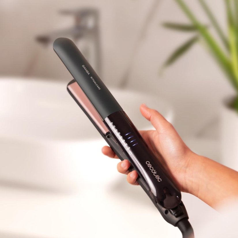 Haarglätter Cecotec Bamba RitualCare 3405 schwarz