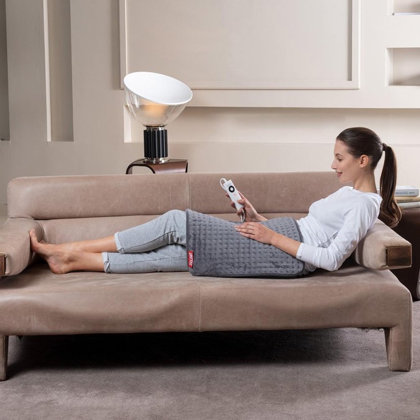 Imetec 16784 gray heated blanket