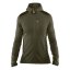 Pánská mikina Fjällräven Keb Fleece Hoodie M F81878 - Farba: Zelená, Veľkosť: XS