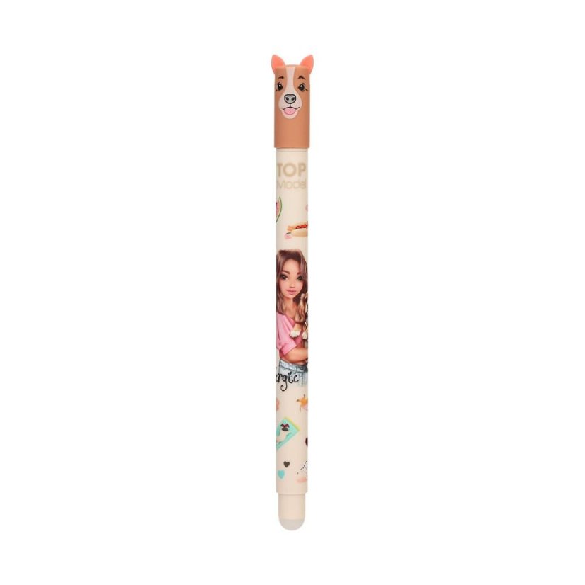 Top Model Sunny Dog Fergie Erasable Gel Pen, Cream