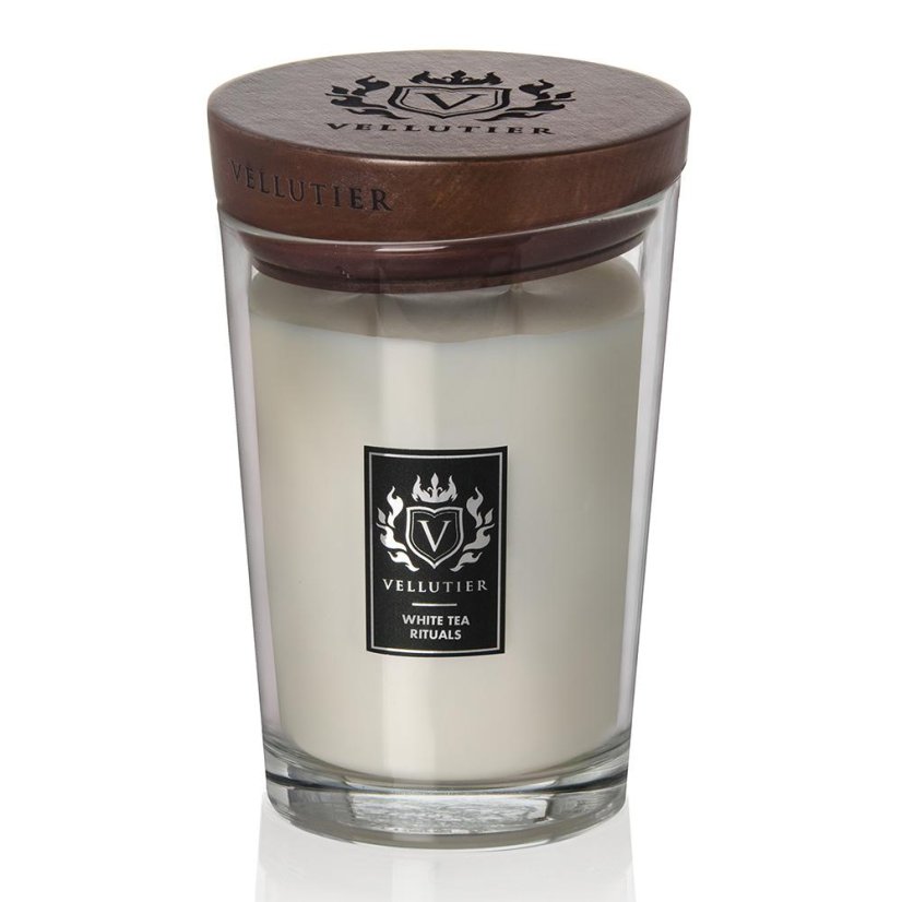 Vellutier-Kerze groß, White Tea Rituals