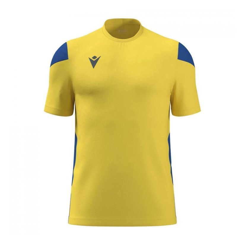 Macron Polis Jersey - Color: Light blue/white, Size: M