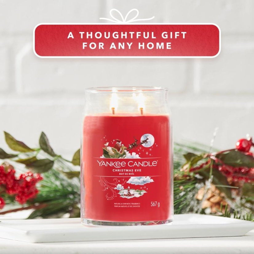 Yankee candle Signature nagy méretű gyertya, Christmas Eve