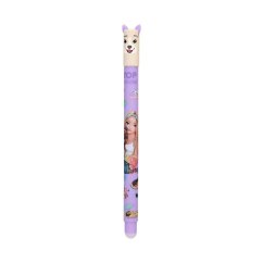 Top Model Sunny Dog Christy Erasable Gel Pen, Purple