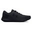 Women's Under Armour UA W Charged Rogue 3 Black Shoes - Color: Black, Size: 42