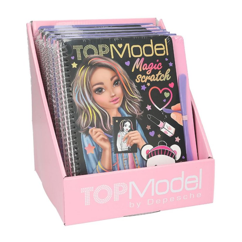 Top Model Magic Scratch scratch pictures, Fergie