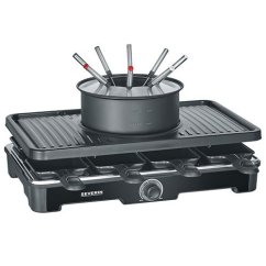 Raclette-Grill mit Fondue Severin RG 2347
