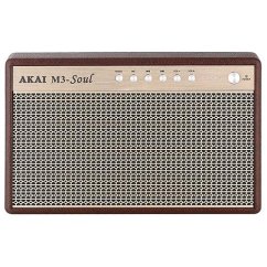 Lautsprecher AKAI M3 SOUL, Coffee Brown