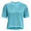 Dámské tričko Under Armour Mesh Graphic Tee - Barva: Modrá, Velikost: L