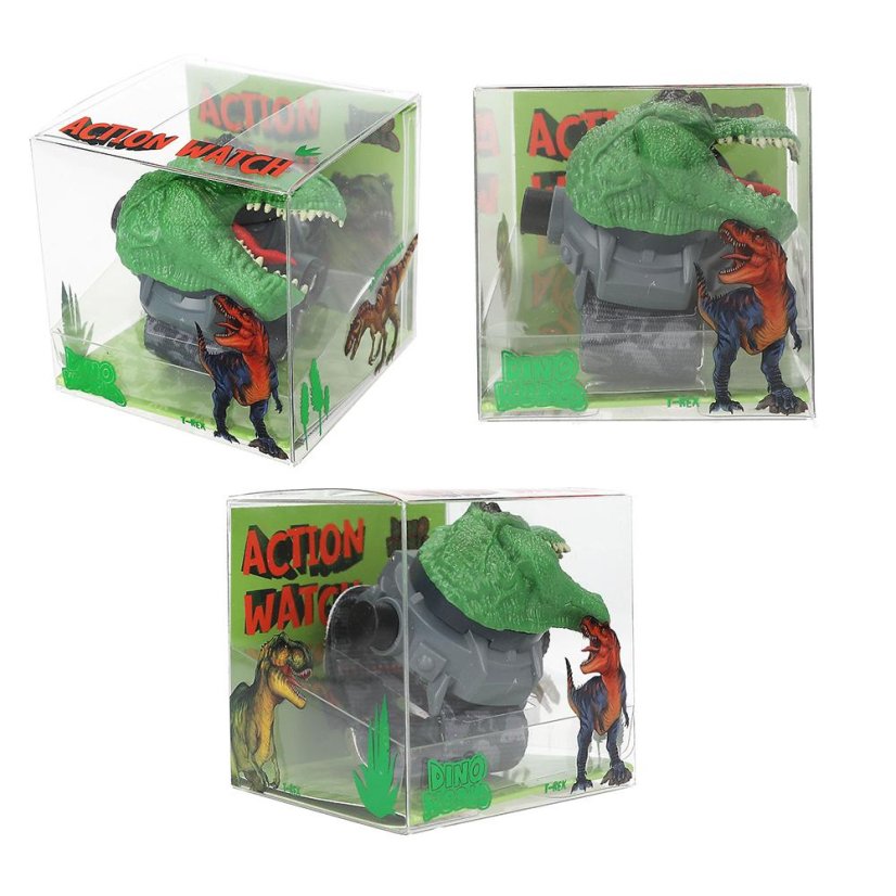 Digitale Uhr mit Projektor Dino World