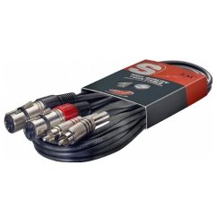 Dvojitý kabel Stagg