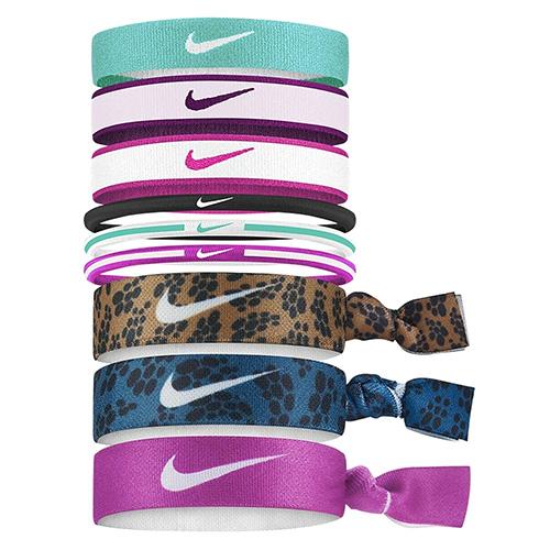 Gumičky Nike MIXED HAIRBANDS 9 PK