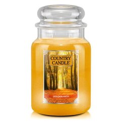 Svíčka Country Candle velká, Golden Path
