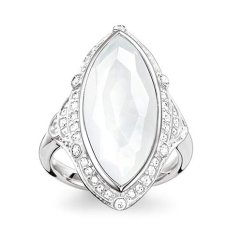 Prsten Thomas Sabo White Lotos TR2041-690-14-52
