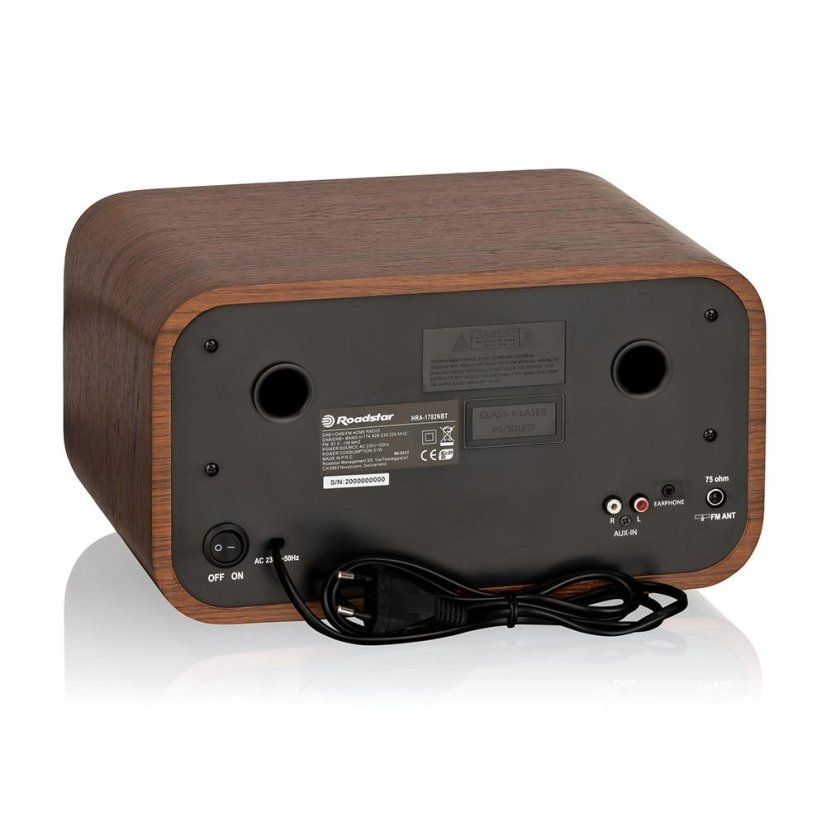 Rádio Roadstar HRA-1782NBT hnědé