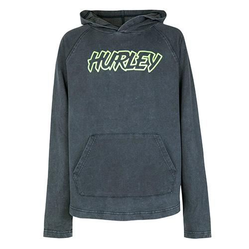 Jungen-Sweatshirt Hurley Tie Dye Pullover - Farbe: Grau, Größe: S
