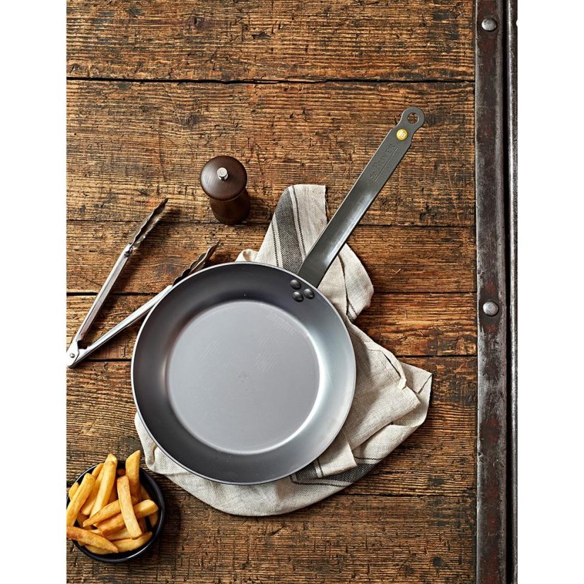 De Buyer Mineral B 5610.28 steel pan, 28 cm