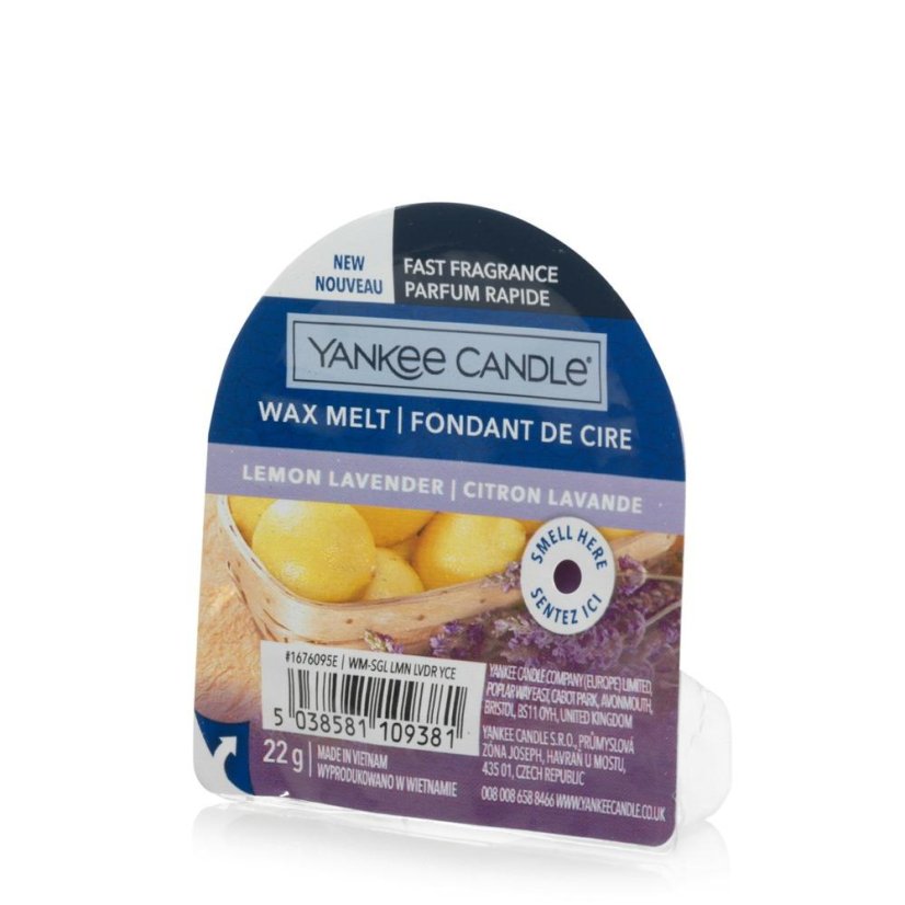 Yankee candle illatgyanta 22 g, citrom-levendula