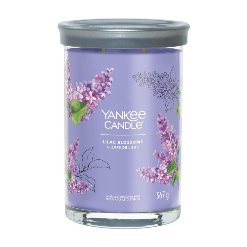 Yankee candle Signature Tumbler nagy gyertya, Lilac Blossoms
