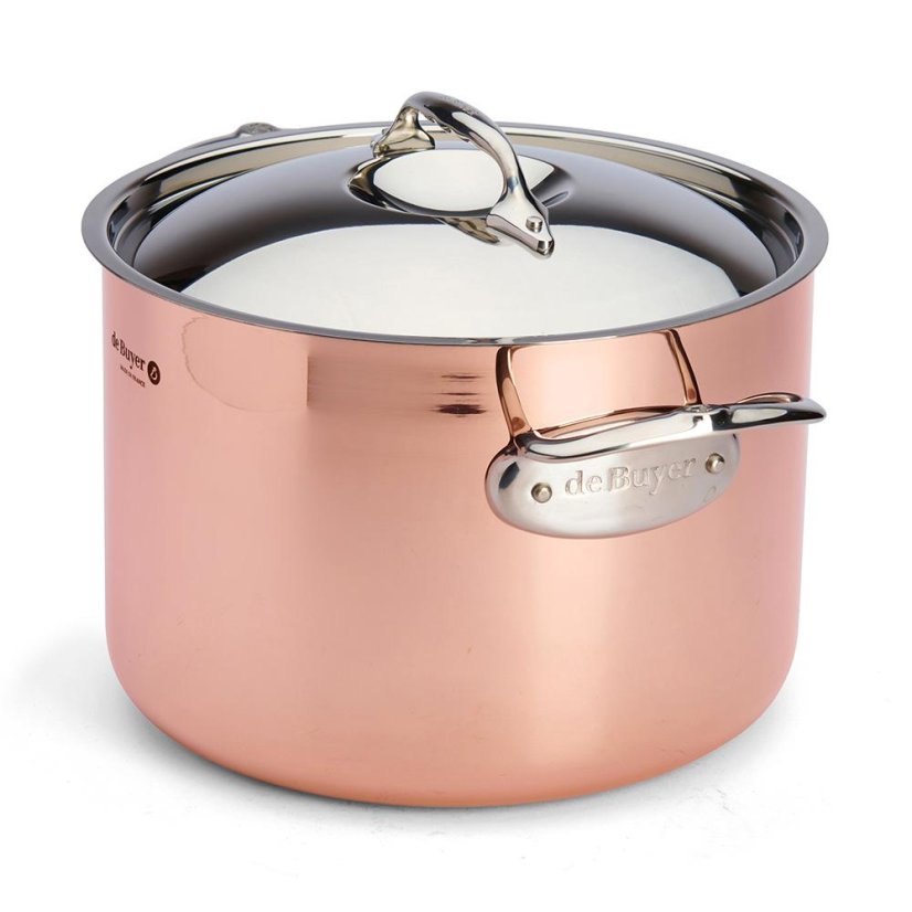 Topf mit Deckel de Buyer PRIMA MATERA 6243.24 Kupfer