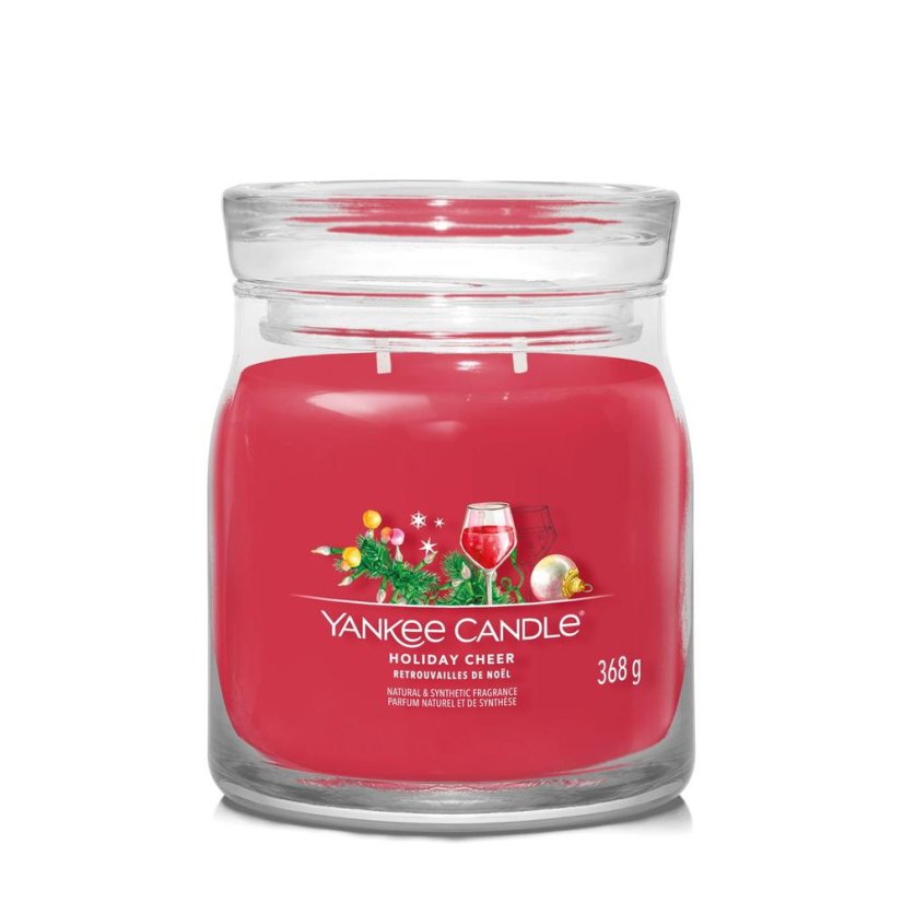 Świeca Yankee candle Signature średnia, Holiday Cheer