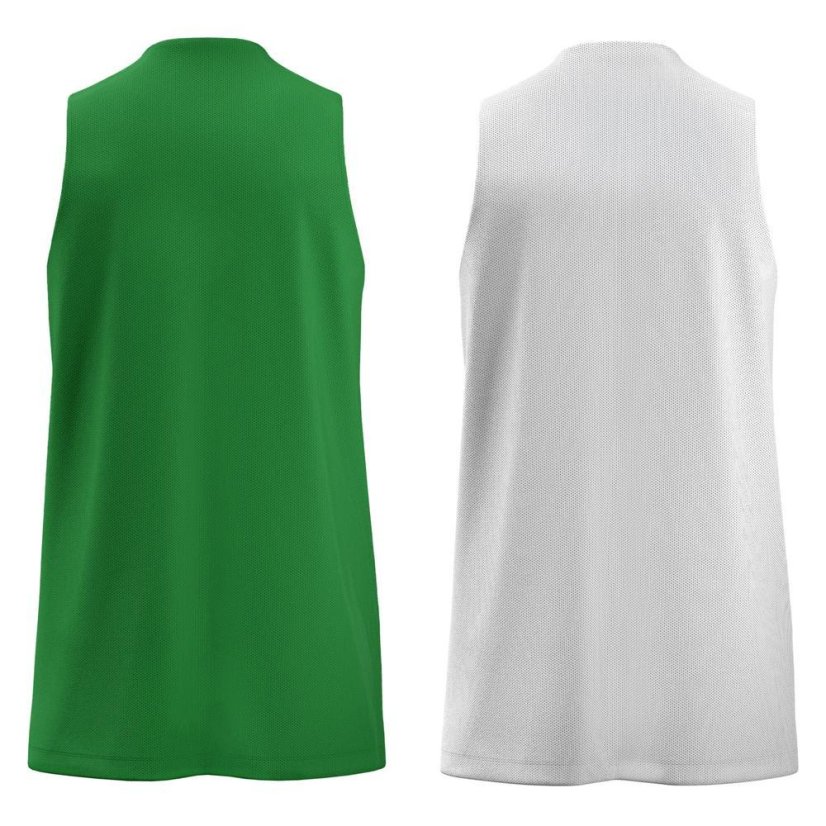 Macron Idaho Reversible Trikot - Farbe: Grün/Weiß, Größe: M